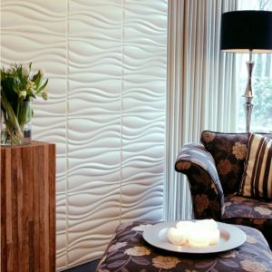 3D Wood Panel - Jade