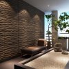 Beach 3D Board White Wall Panels