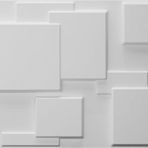 Choc 3D Board White Wall Panels