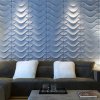Dragon 3D Board White Wall Panels