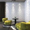 Go 3D Board White Wall Panels