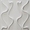 Malm 3D Board White Wall Panels