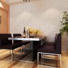 Peony 3D Board White Wall Panels