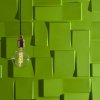 Rubik 3D Board White Wall Panels