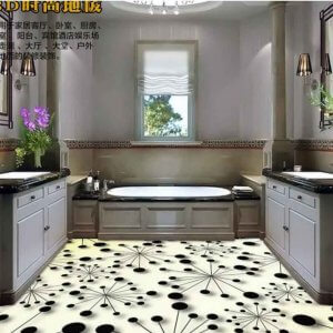 3D Ballstring Epoxy Flooring