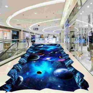 3d Galaxy Epoxy Floor for Show Room
