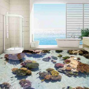 3d Shallow Sea Epoxy Flooring