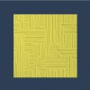 Norma 2 Yellow Butting Ceiling Tile